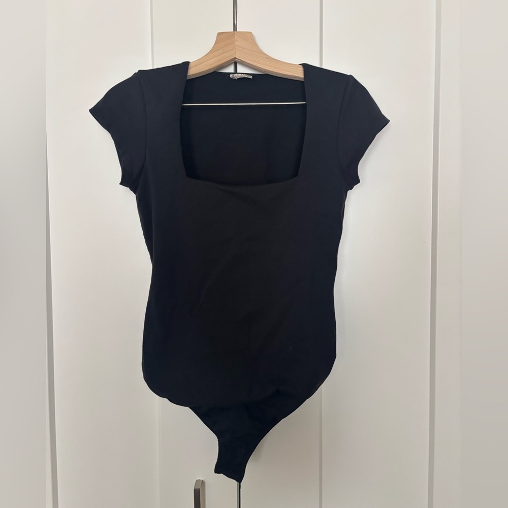 Free People Square Neck Body Suit